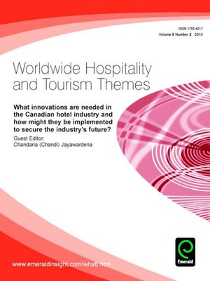cover image of Worldwide Hospitality and Tourism Themes, Volume 5, Issue 2